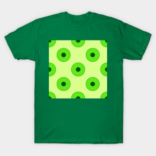 Green vintage duplo dots T-Shirt